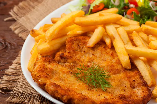Milanesa de Pollo Empanizada